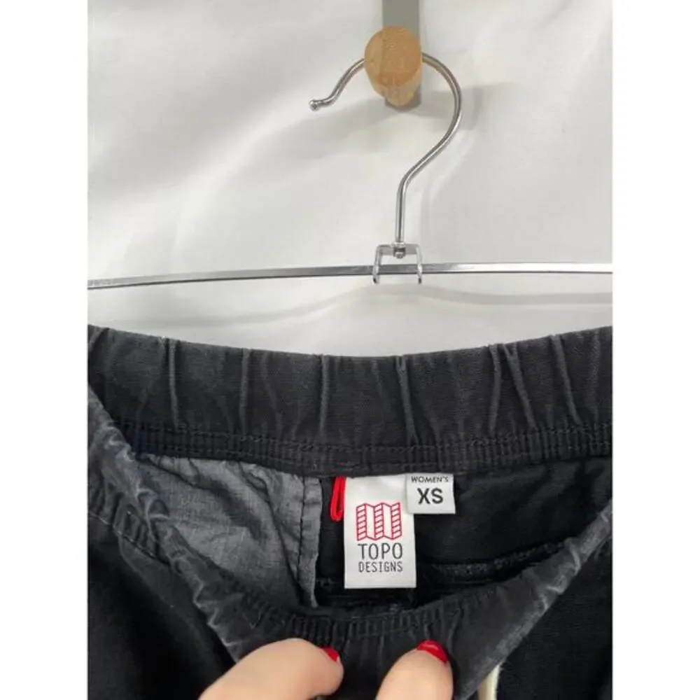 Topo Designs Black cotton canvas‎ pant